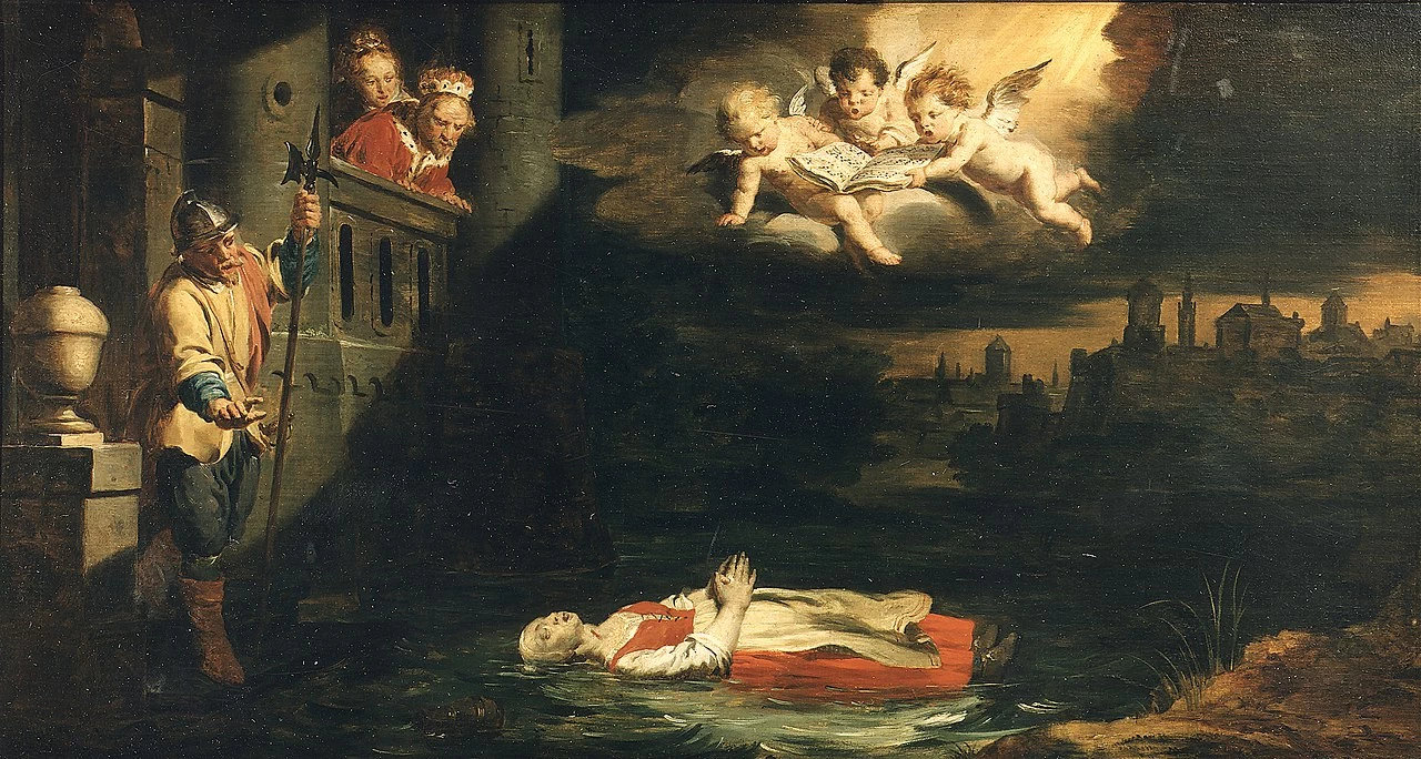 Pieter Jozef Verhaghen - Morte della beata Margherita di Lovanio, Sint, Kwintenskerk, Lovanio